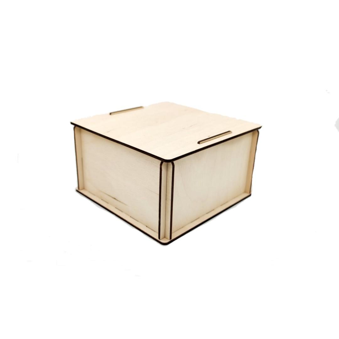 Короб подарочный с крышкой для вашего логотипа